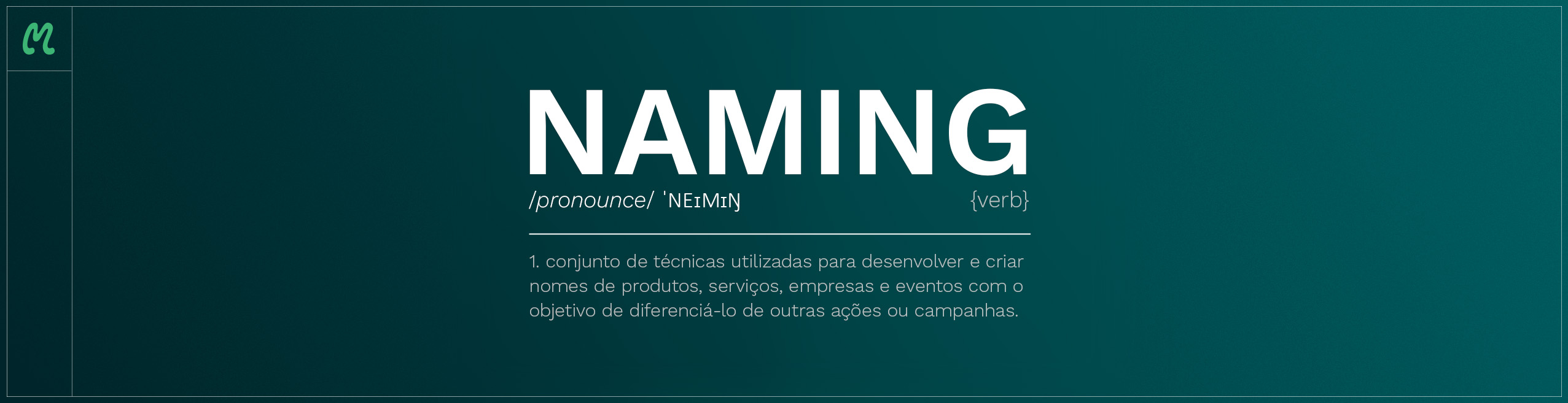 O que é naming?